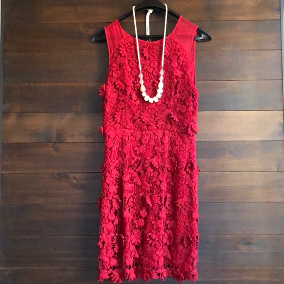 Anthropologie Dresses & Skirts - ✨RED HOT Anthropologie Dress ✨